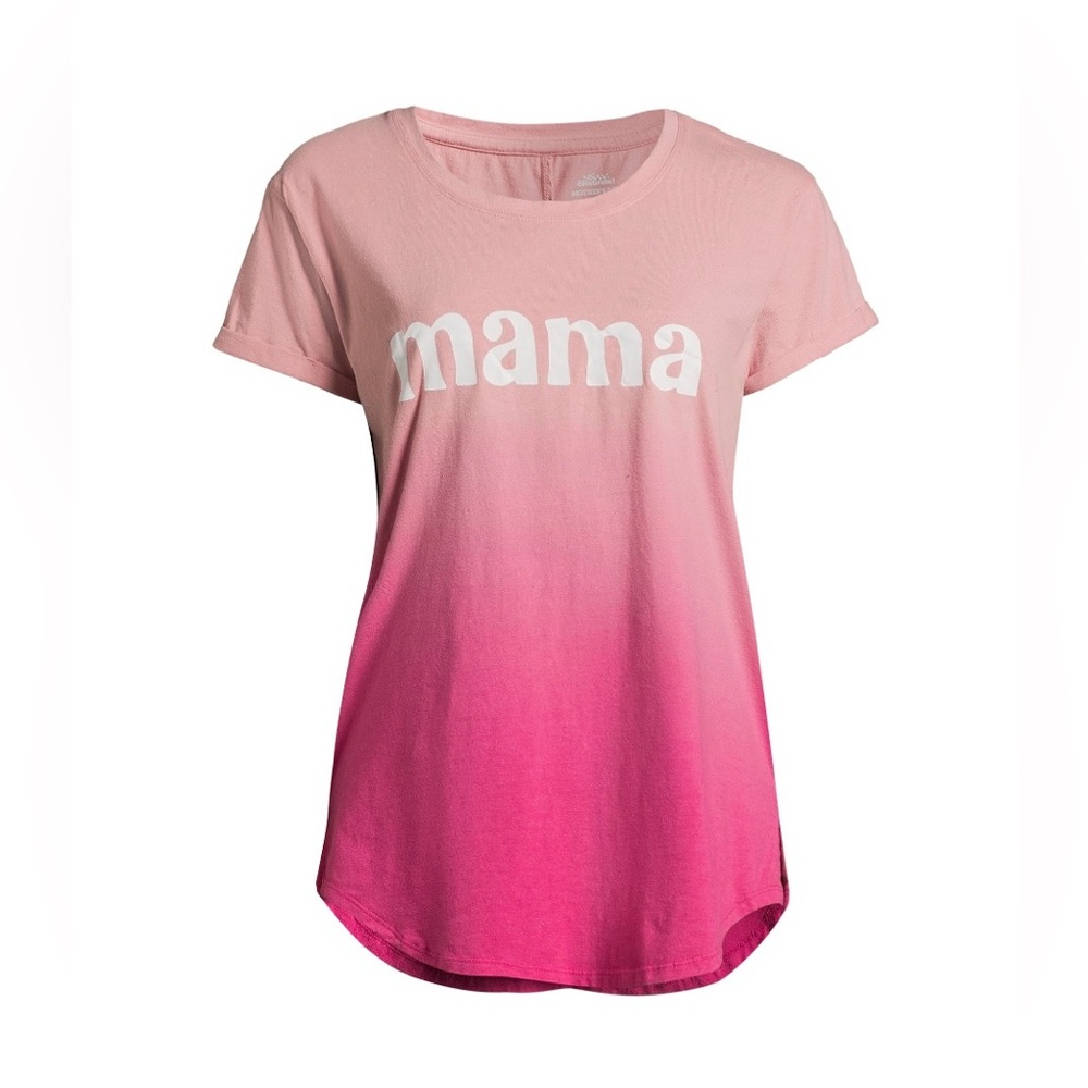 Women's Mama Short Sleeve Graphic T-Shirt from Way to Celebrate Size XXL NWT